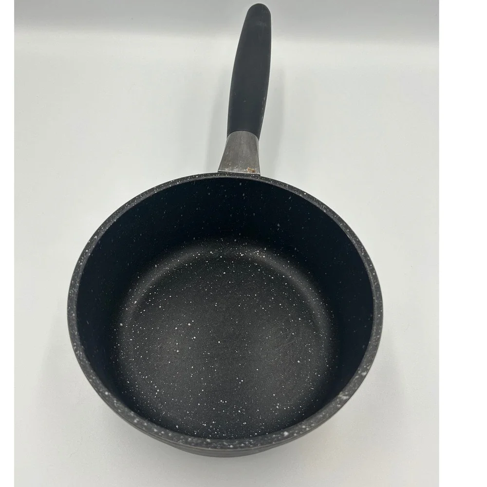 BergHOFF Non-Stick Saucepan with Glass‎ Lid Black Interior Induction Base